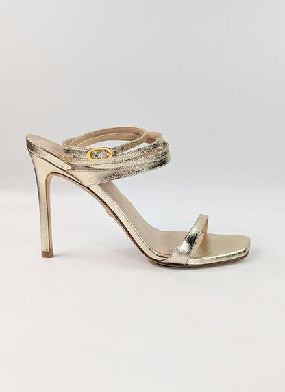 Stuart Weitzman Women's Ellsie 100 Ankle Strap High Heel Sandal Size 7 MSRP $425