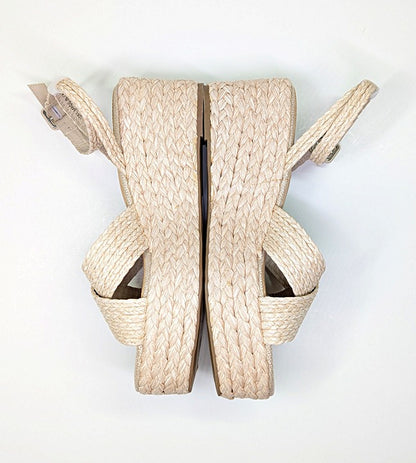 NWOB Steven New York Ramey Espadrille Platform Wedge Sandal Size 10 (MSRP $130)