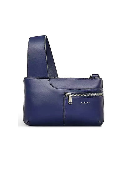 Radley London Pockets Icon Small Leather Crossbody in Evenfall (MSRP $198)