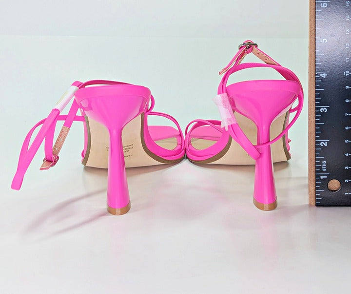 Steve Madden Women's Zarya Strappy Flared-Heel Sandals Size 9 (MSRP $99)