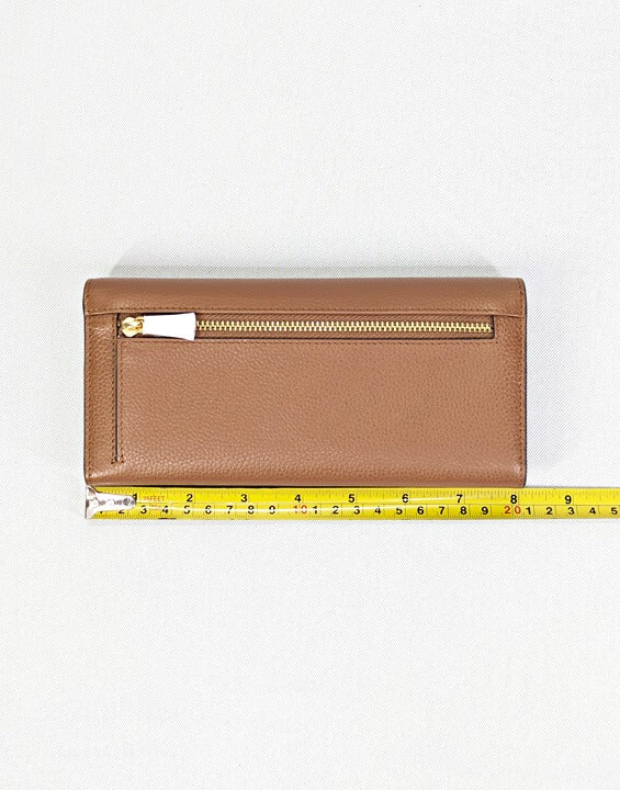 Radley London Cookie Cutter Flap Over Wallet in Medium Brown (MSRP $138)