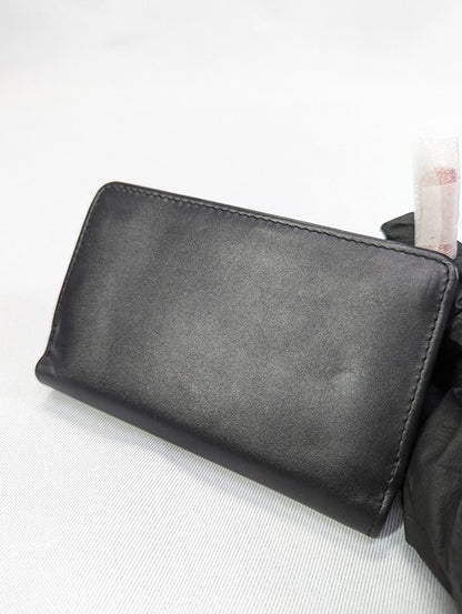 Radley London Christmas Is Calling Medium Bifold Wallet Black (MSRP $98)