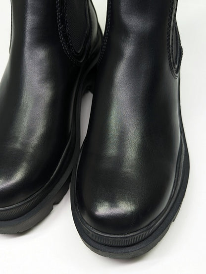 Guess Women's Yesses Signature Black Chelsea Booties Size 7.5 (MSRP $80)