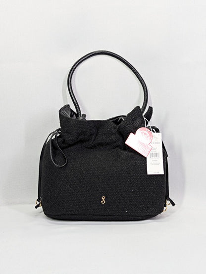 Sam & Libby Brooke Soft Nappa Pull On Drawstring Shoulder Bag (MSRP $98)