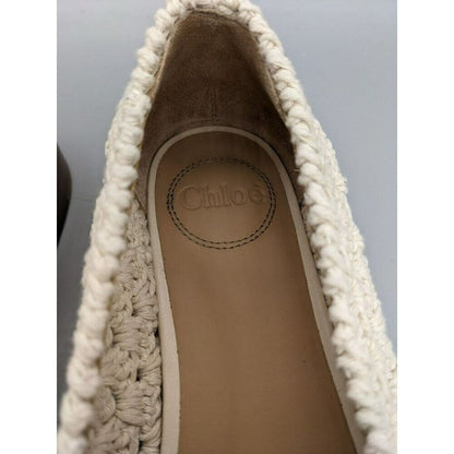 Cholé Women's Kayla Driver Loafers Eggshell Size 6.5 (MSRP $950)