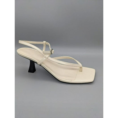 Marc Fisher LTD Calinda Women's Sandal White Size 7 M (MSRP $130)