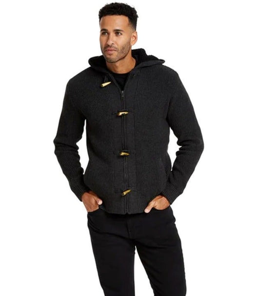 American Stitch Men's Toggle Knit Hoodie Navy Size S (MSRP $68)