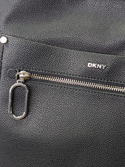 DKNY Nala Women's Magnetic Closure Medium Size Black Hobo (MSRP $198)