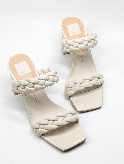 Dolce Vita Women's Paily Ivory Heel Sandals Size 8.5 (MSRP $125)