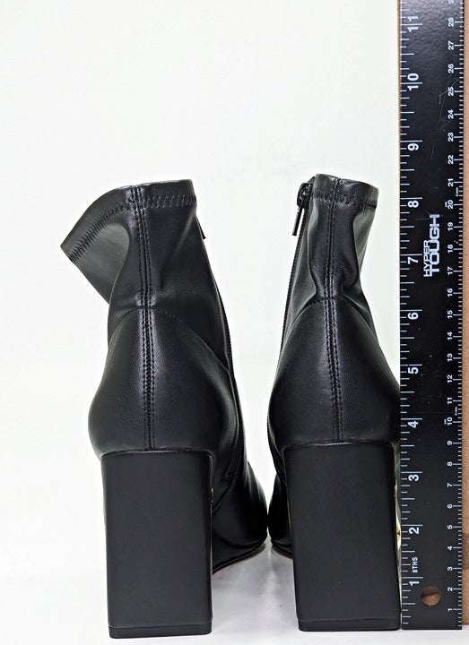 Katy Perry Women's The Hollow Wedge Booties in Black Size 9.5 (MSRP $149)