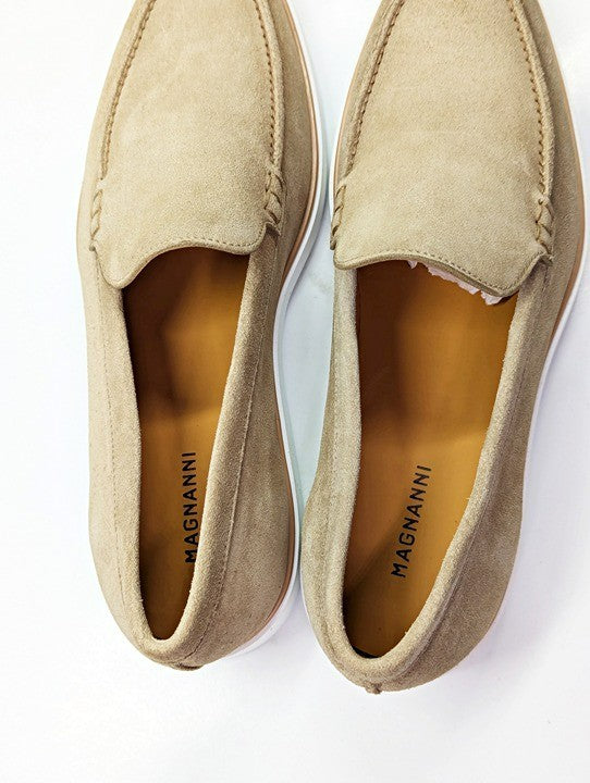NWOB Magnanni Men's Lourenco Suede Sneaker Loafers Size 10 (MSRP $475)