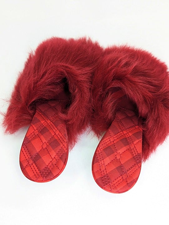 Burberry Jackie 75 Women's Shearling Mules Sandal in Ripple Size 36.5 MSRP $950