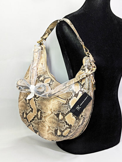I.N.C. International Concepts Kolleene Hobo Neutral Snake (MSRP $90)