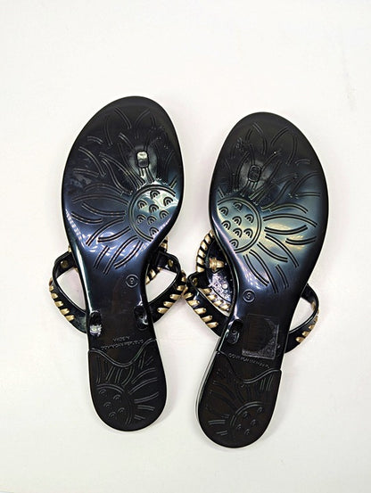 Jack Rogers Georgica Women's Jelly Camouflage Thong Sandals Size 9 (MSRP $60)