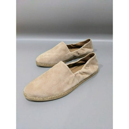 Vince Women's Meryl 2 Cappuccino Suede Espadrille Flats Size 7 M (MSRP $195)