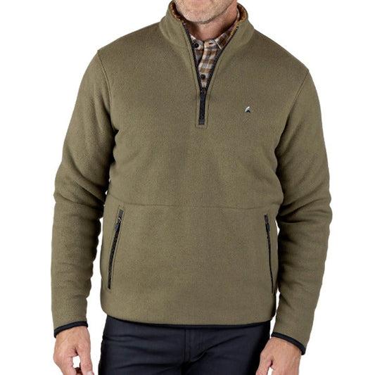 Tailor Vintage Men's Army Polar Bonded Berber Fleece Pullover Size M (MSRP $108)