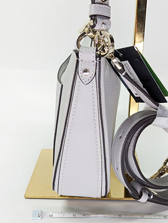 Kate Spade New York Hudson Pebbled Leather Convertible Crossbody (MSRP $248)