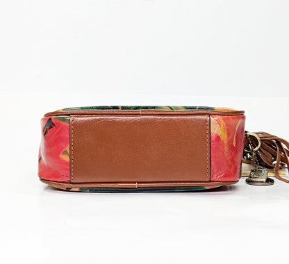 Patricia Nash Josie Women's Small Leather Crossbody Bag (MSRP $169)