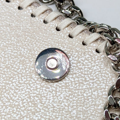 Stella McCartney Mini Falabella Eco Shiny Dotted Chamois Crossbody Bag MSRP $695