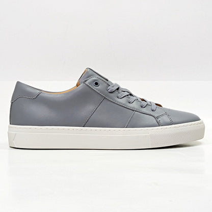 GREATS Men's Royale Lace Up Sneakers Ash Grey Leather Size 10 (MSRP $199)