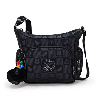 Kipling Shoulder Bag Gabbie Mini Magical Black Harry Potter Collection MSRP $129