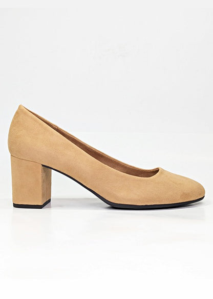 Easy Street Proper Women's Pumps Sand Super Suede Size 11 (MSRP $60)
