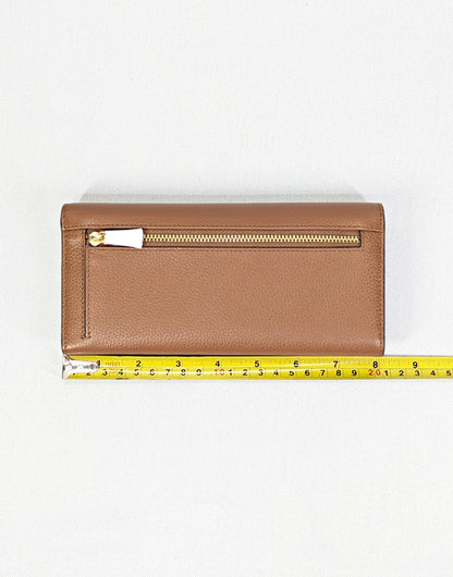 Radley London Cookie Cutter Flap Over Wallet in Medium Brown (MSRP $138)