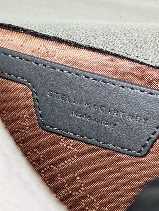 Stella McCartney Falabella Mini Light Grey Crossbody Bag (MSRP $695)