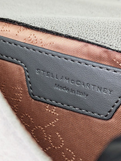 Stella McCartney Falabella Mini Light Grey Crossbody Bag (MSRP $695)