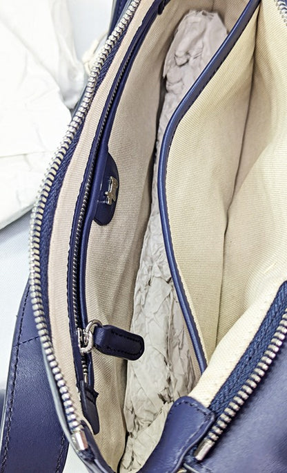 Radley London Pockets Icon Small Leather Crossbody in Evenfall (MSRP $198)