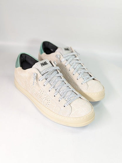 P448 Women's John Perforated Low Top Sneakers Quebec Size 40 (MSRP $298)