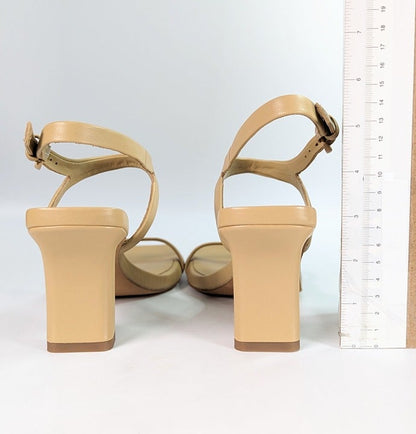 Vince Women's Luella Strappy Leather Heel Sandals Size 6.5 M (MSRP $330)