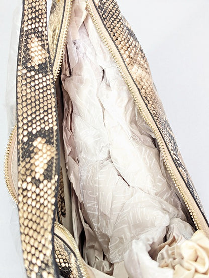I.N.C. International Concepts Kolleene Hobo Neutral Snake (MSRP $90)