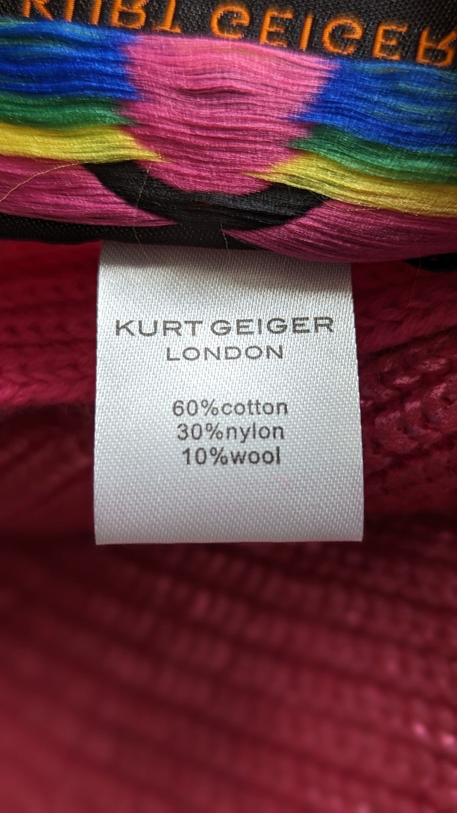 Kurt Geiger London Be Kindness Foil Scarf (MSRP $69)