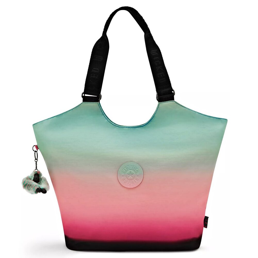 Kipling Wicked New Cicely Gradient Magic Medium Tote Bag (MSRP $159)