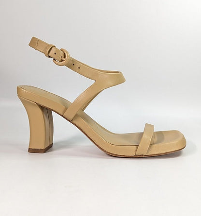 Vince Women's Luella Strappy Leather Heel Sandals Size 6.5 M (MSRP $330)