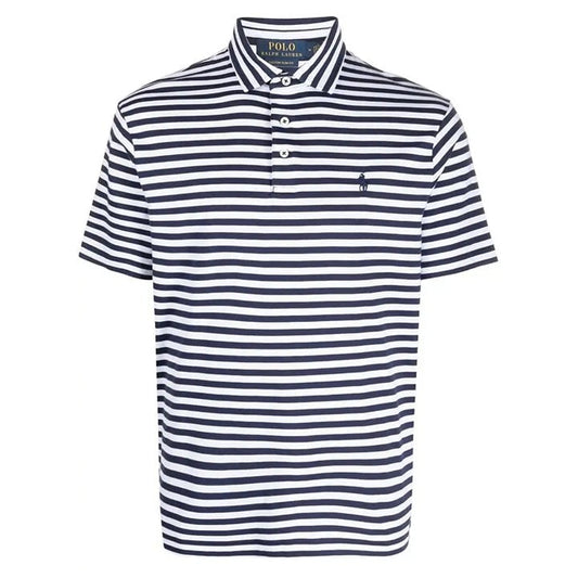 Polo Ralph Lauren Men's Classic Fit Striped Cotton Polo Navy Size XXL MSRP $115