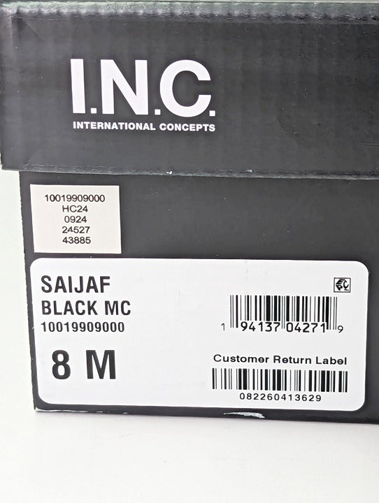I.N.C. International Concepts Women's Saija Black Pumps Size 8 (MSRP $120)