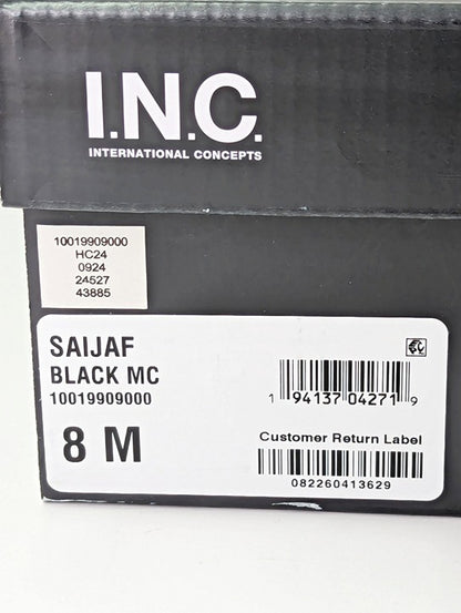 I.N.C. International Concepts Women's Saija Black Pumps Size 8 (MSRP $120)