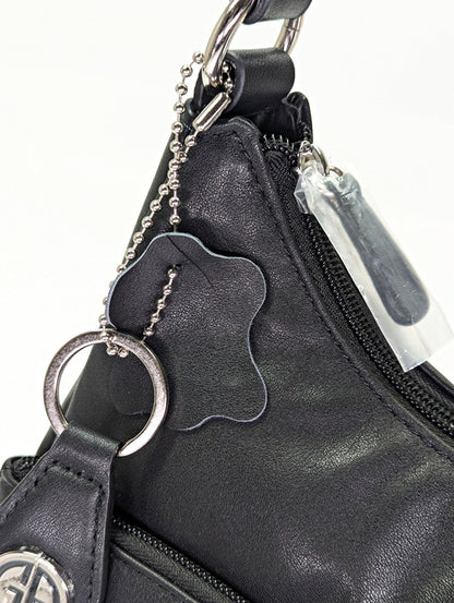 Giani Bernini Women's Black Nappa Leather Hobo Bag (MSRP $130)