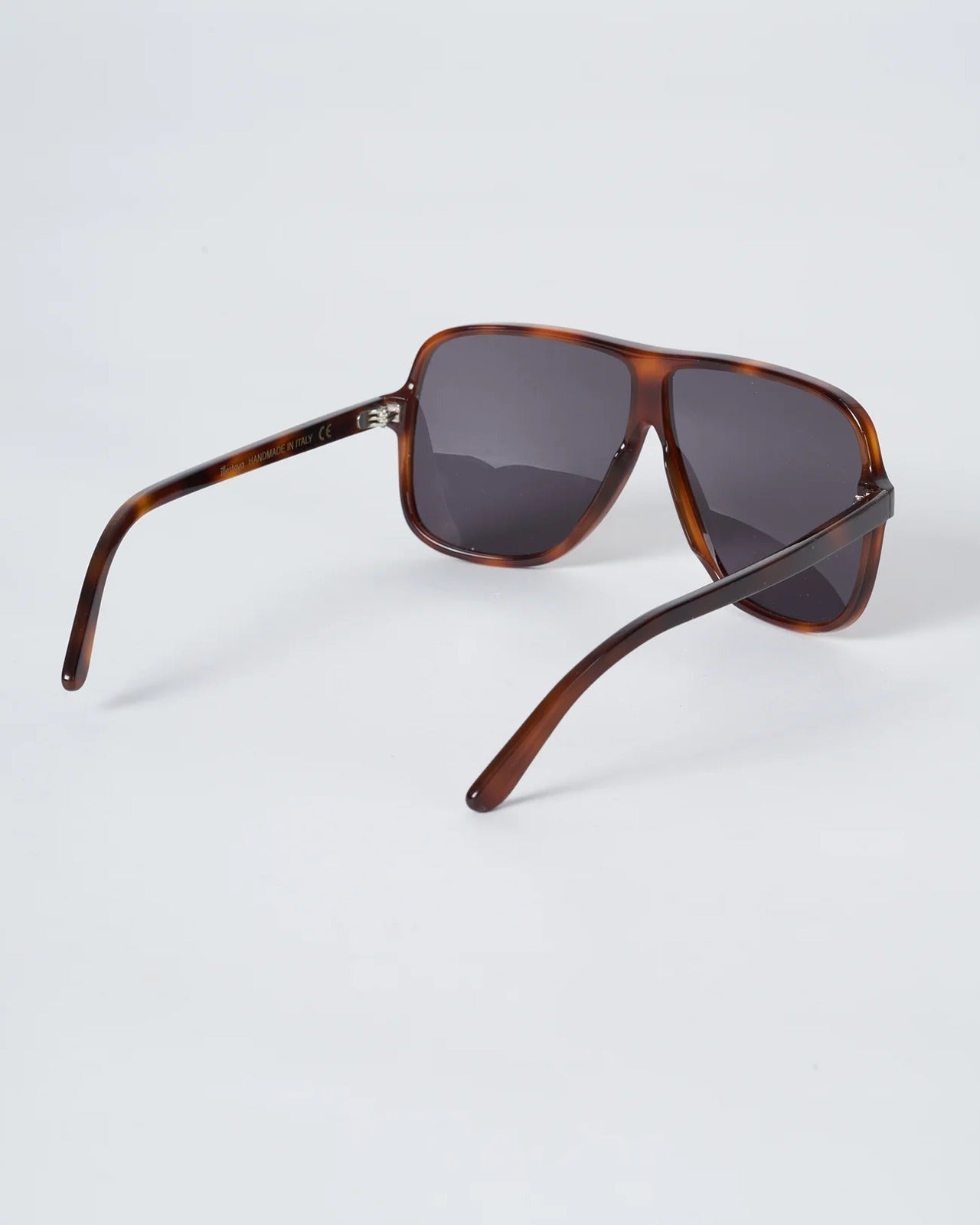 Illesteva Unisex Connecticut Sunglasses Havana Frame & Grey Lens 65 (MSRP $220)