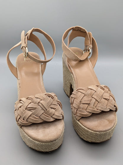 Marc Fisher ODILIA ESPADRILLE PLATFORM SANDAL Size10M (MSRP $160)