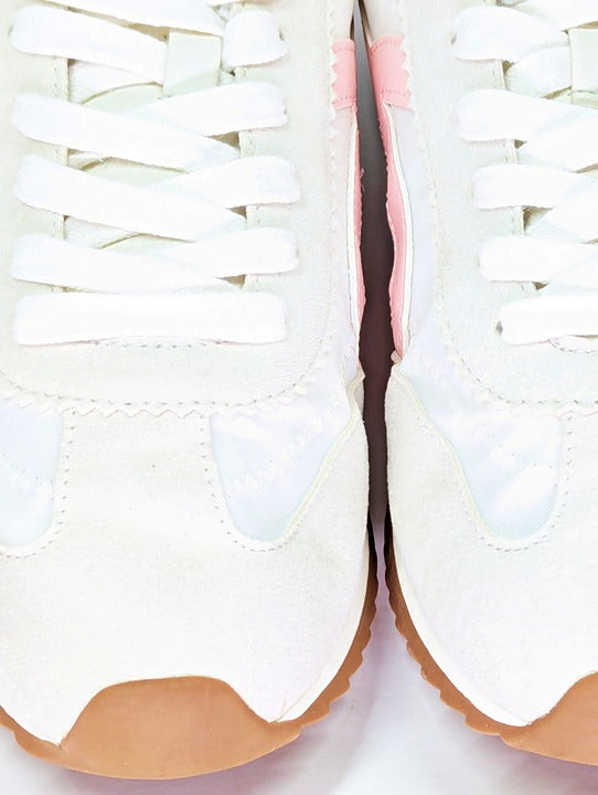 On 34th Women's Madisonn Colorblock Sneakers Tan/Pink/Bone Size 9.5 (MSRP $80)