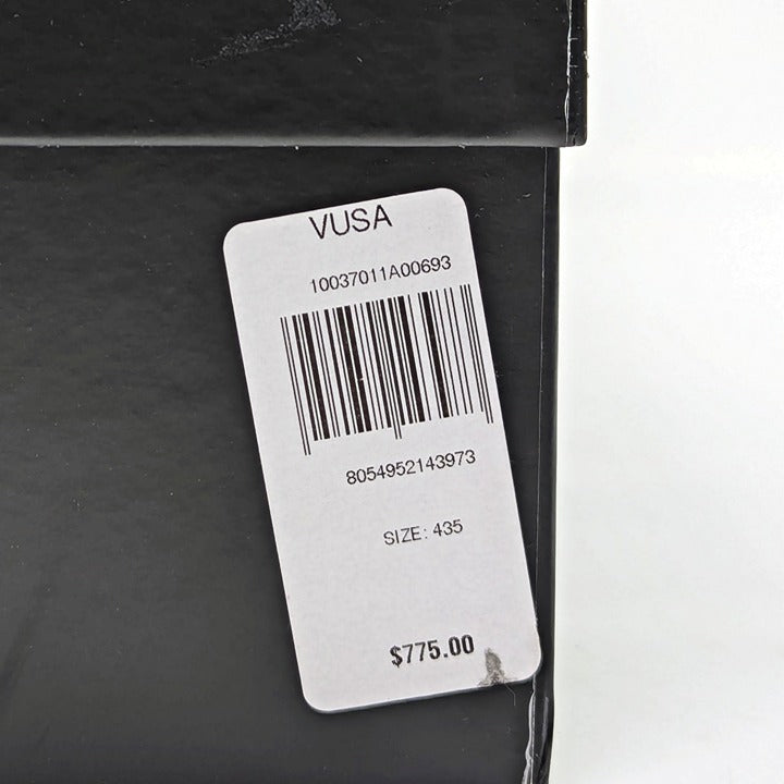 Versace Men's La Medusa Black Calf Leather Loafers Size 43.5 (MSRP $775)