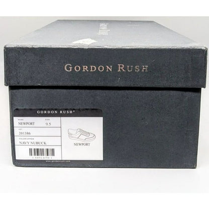 Gordon Rush Newport Men's Sneakers Navy Nubuck Leather Size 9.5 (MSRP $185)