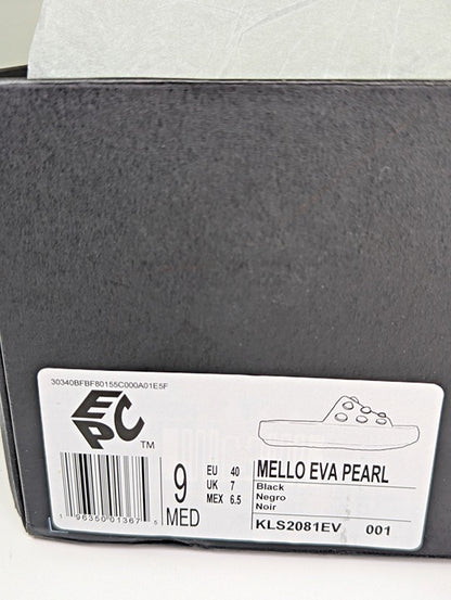 Kenneth Cole New York Mello Eva Pearl Women's Slide Sandals Size 9 (MSRP $55)