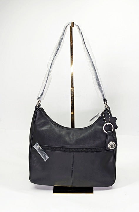 Giani Bernini Women's Black Nappa Leather Hobo Bag (MSRP $130)