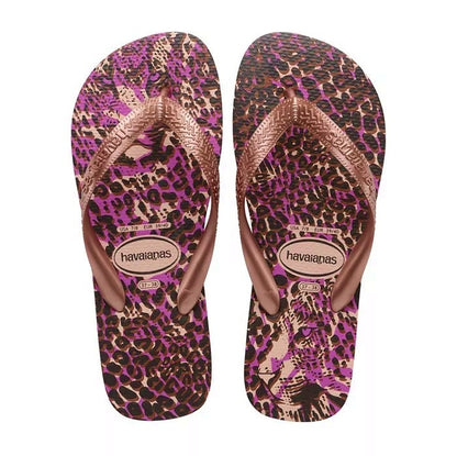 Havaianas Women's Top Animals Ballet Rose Flip Flops Sandals Size 6