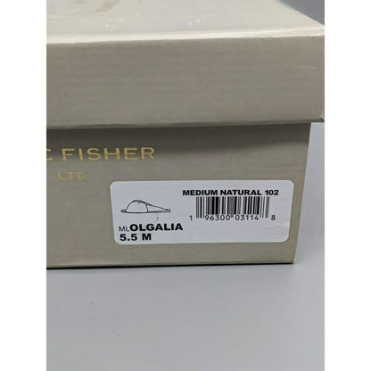 Marc Fisher LTD Olgalia Women's Sandal Medium Natural Size 5.5 M (MSRP $150)