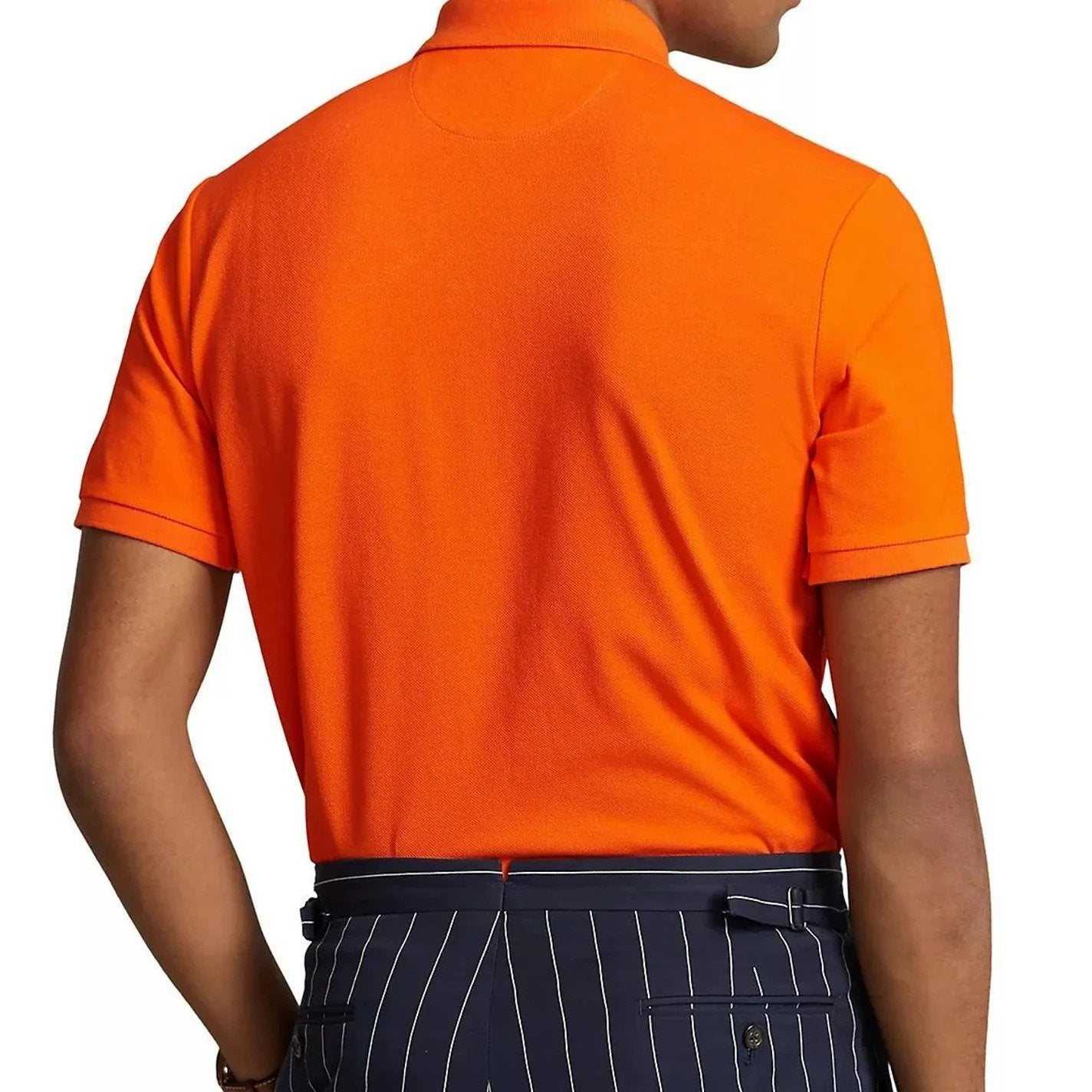 Polo Ralph Lauren Men's Cotton Speedboat Polo Shirt Orange Size L (MSRP $168)